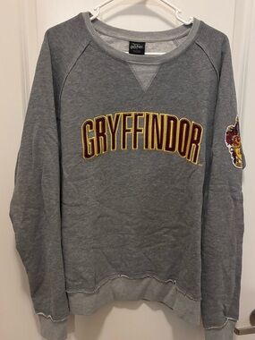 Harry Potter Gryffindor Crewneck Sweatshirt - Gray